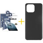 Accetel Pack 2x Película de Câmara + Capa Accetel Apple iPhone 14 Pro Silicone Liso Black - 8434010318909