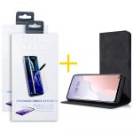 Skyhe Pack 2x Película de Vidro Temperado Anti-estático + Capa Skyhe Apple iPhone 14 Pro Prm Flip Cover Black - 8434010316042