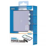 Powerbank ISER Portátil para Aparelhos Eletrónicos c/ Luzes LED e Wireless SD2002 PRETO - 8435606814881