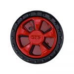 GANDY Pop Button com Anel Traseiro GANDY BEST360 Rims Black + Red - 8434010353078