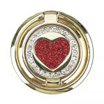 GANDY Pop Button com Anel Traseiro GANDY BEST360 Dourado + Coração Vermelho - 8434010352354