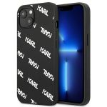 Karl Lagerfeld Klhcp13Spulmbk3 iphone 13 Mini 5,4" Hardcase Czarny/black Allover