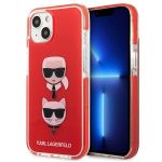 Karl Lagerfeld Klhcp13Stpe2Tr iphone 13 Mini 5,4" Hardcase Czerwony/red Karl&choupette Head