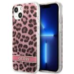 Guess Guhcp13Shsleop iphone 13 Mini 5,4" Ró?owy/pink Hardcase Leopard