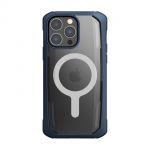 Raptic X-doria Secure Case para iphone 14 Pro With Magsafe Armored Cover Blue