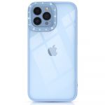Kingxbar Sparkle Series Case iphone 13 Pro Max With Crystals Back Cover Blue
