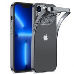 Joyroom 14Q Case Case para iphone 14 Plus Case Cover With Metallic Frame Black (Jr-14Q3-Black)