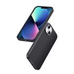 Ugreen Lp626 Silky Silicone Protective Case Rubber Flexible Silicone Phone Case para iphone 14 Plus Black (90920)