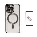 Kit Capa Luxarmor Magsafe Camera Protection + Pelicula de Hydrogel para Apple iphone 14 Pro Max - Black
