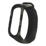 Skyhe Bracelete/pulseira de Silicone Compatível com Mi Band 4 Green Camuflado - 8434010363374