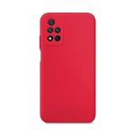 Capa de Silicone com Proteção de Câmera para Xiaomi Redmi Note 11 Pro Plus 5G Red