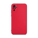 Capa de Silicone com Proteção de Câmera para Xiaomi Redmi Note 10/10S Red