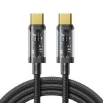 Joyroom Cable usb Type-c usb Type-c 100W 1.2M Black (S-Cc100A12)