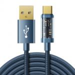 Joyroom usb Cable usb Type C para Charging / Data Transmission 3A 2M Blue (S-Uc027A20)