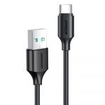 Joyroom usb Charging / Data Cable usb Type C 3A 0.25 M Black (S-Uc027A9)