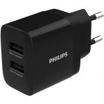PHILIPS Carregador Fast Charge 2x USB 3.4A 17W - DLP2620