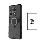 Kit Suporte Magnético + Capa de Proteção Militar Magnética para OnePlus Ace Pro Black - 7427285877142