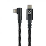 XTORM Cabo 90º USB-C PARA Lightning 1.5m Black