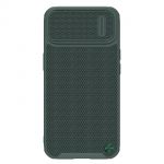 Nillkin Textured S Magnetic Case iphone 14 Plus Magsafe Case With Camera Cover Green