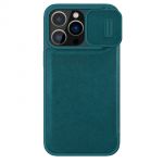 Nillkin Qin Pro Leather Case-plain Leather iphone 14 Pro Max 6.7 2022 Exuberant Green
