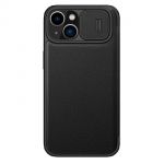 Nillkin Qin Pro Leather Case-plain Leather iphone 14 Plus 6.7 2022 Classic Black