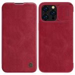 Nillkin Qin Pro Leather Case iphone 14 Pro Max 6.7 2022 Red