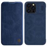 Nillkin Qin Pro Leather Case iphone 14 Pro Max 6.7 2022 Blue