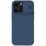 Nillkin Camshield Silky Silicone Case iphone 14 Pro 6.1 2022 Midnight Blue