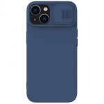 Nillkin Camshield Silky Silicone Case iphone 14 Plus 6.7 2022 Midnight Blue