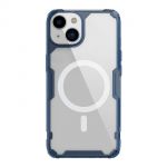 Nillkin Nature Pro Magnetic Case para iphone 14 Plus Magnetic Magsafe Cover Blue