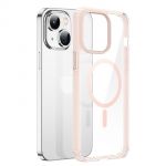Dux Ducis Clin2 Case para iphone 14 Plus Magnetic Magsafe Cover Pink