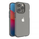 Hurtel Spring Case Case para iphone 14 Pro Silicone Case With a Frame Black