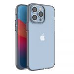 Hurtel Spring Case Case para iphone 14 Pro Max Silicone Cover With Frame Black