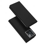 Dux Ducis Skin Pro Case para Oneplus 10T / Oneplus Ace Pro Cover Flip Card Wallet Stand Black