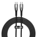 Baseus Glimmer Series Cable With Fast Charging Usb-c 480Mb/S Pd 100W 2M Black