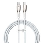 Baseus Glimmer Series Cable With Fast Charging Usb-c 480Mb/S Pd 100W 1M White