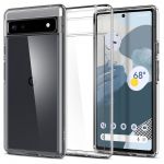 Spigen Ultra Hybrid Case para Google Pixel 6A Transparent
