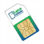 Cartão Sim Lycamobile Lyca Globe S ( Inclui 10EUR Saldo) 2GB Internet - 9321