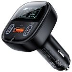 Carregador Isqueiro Acefast B5 101W 2x USB Tipo C / USB Power Delivery, Quick Charge 4.0 Black