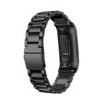 Bracelete Aço Stainless Lux + Ferramenta para Fitbit Ace 2 Black