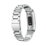 Bracelete Aço Stainless Lux + Ferramenta para Fitbit Ace 2 Cinza