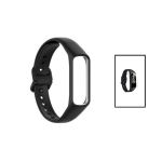 Kit Bracelete SmoothSilicone + Película de Hidrogel para Samsung Galaxy Fit 2 SM-R220 Black