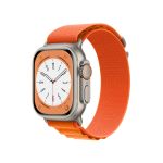 Bracelete Poliéster Alpine M (Pulso de 145mm a 190mm) para Apple Watch Series 6 - 44mm - Orange - 7427285893753