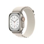 Bracelete Poliéster Alpine M (Pulso de 145mm a 190mm) para Apple Watch Series 5 - 44mm - White - 7427285893722