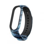Bracelete Xiaomi Mi Band 5 / 6 Camuflado Blue