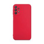 Capa de Silicone com Proteção de Câmera para Samsung Galaxy A23 5G Red