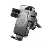 Joyroom Carregador sem fios 15W Suporte Carro automático drive) Black - 6941237193971
