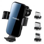 Choetech Induction Carregador With Holder + Magnetic Tips Black (T201-F)