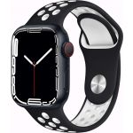 Bracelete Desportiva para Apple Watch Tamanho: 42/44/45mm S/M Preto e Branco - IS242425