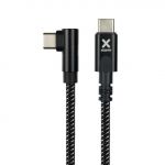 Xtorm Cabo ORIGINAL USB-C para USB-C 90º X2141 1.5m, preto